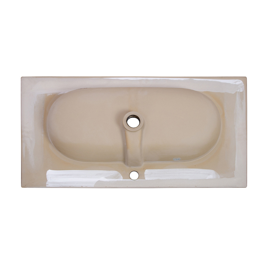 Раковина мебельная AVS Вернисаж 91х47 черная матовая Раковина мебельная AVS Вернисаж 91х47 черная матовая