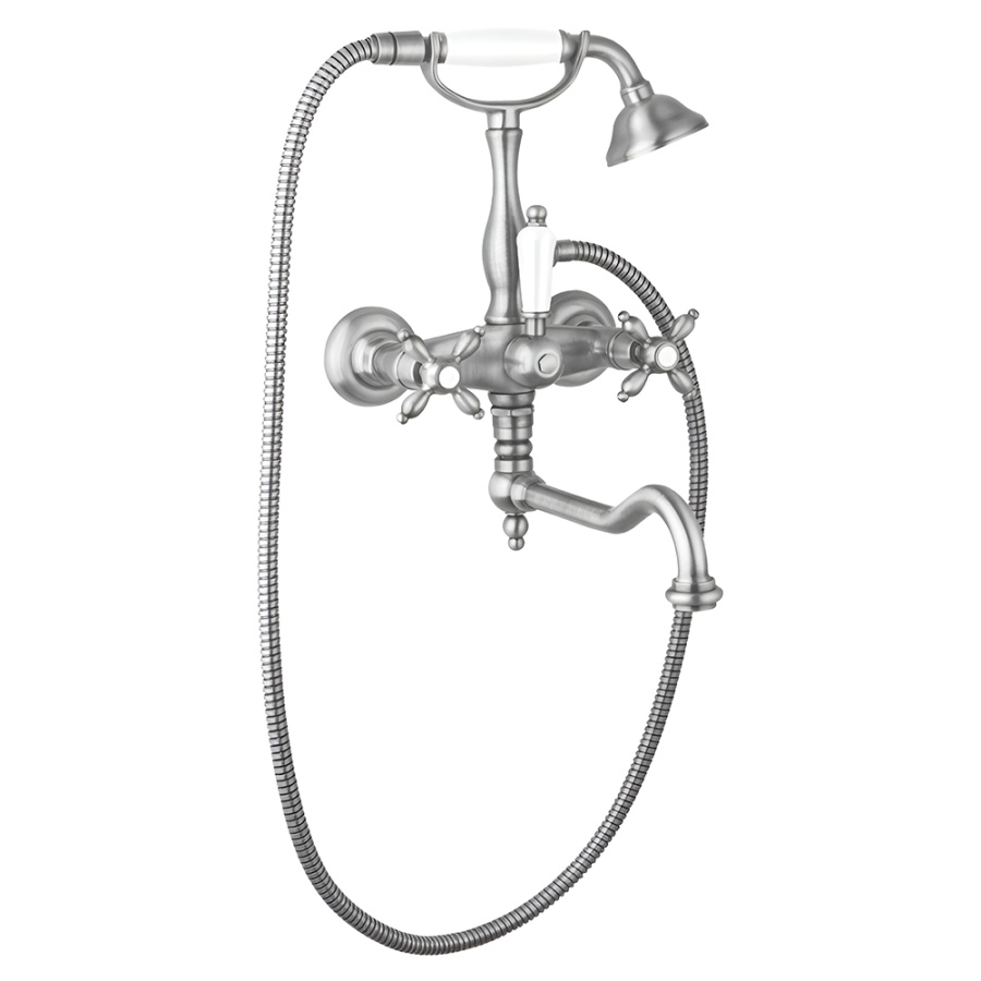 Смеситель для ванны с душем Cezares Golf GOLF-VDF-01-Bi хром