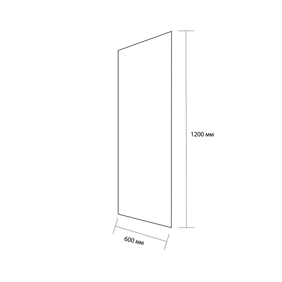 Зеркало AVS Опера 60х120 см