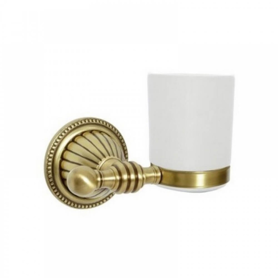 10323 Настенный стакан д/щеток БРОНЗА HERMITAGE NeoArt