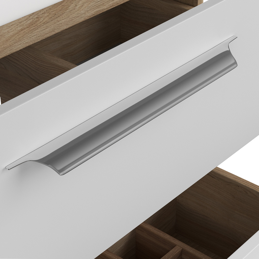 Тумба с раковиной 100 подвесная Lande DIBORG 775217+641259