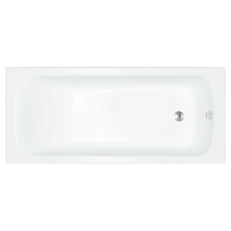 Акриловая ванна Triton Gamma 170x70 белая, без каркаса