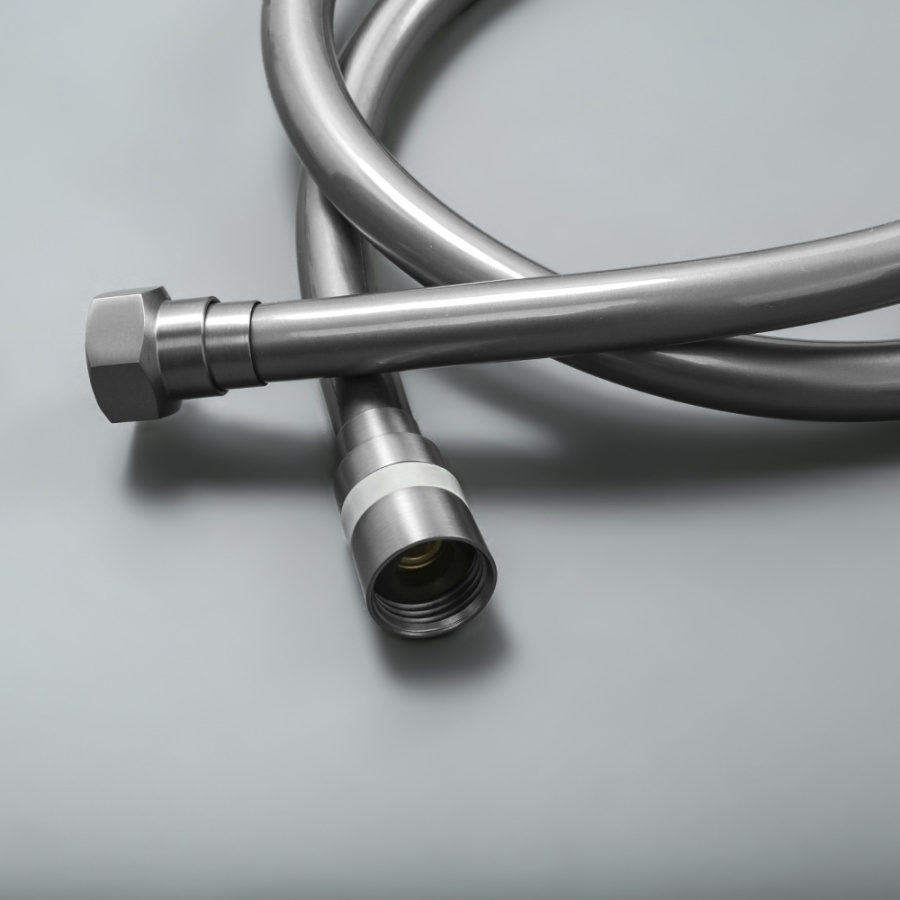 Гигиенический душ со смесителем AVS Elegant оружейная сталь