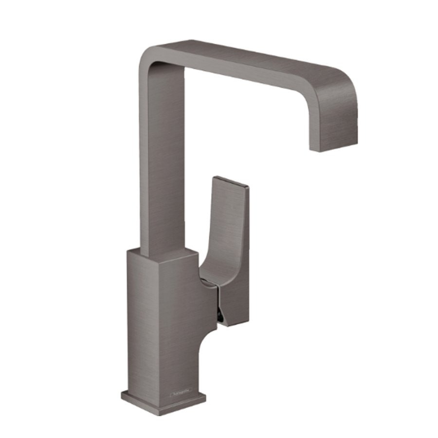 Смеситель для раковины Hansgrohe Metropol 32511000 хром черный
