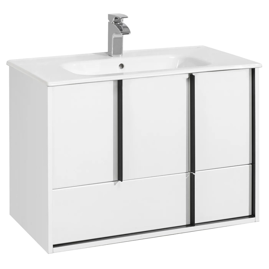 Комплект 1A239001RVX20 Тумба 80+732799C000 Р-на+1A239102RVX20 З/Ш Белый мат Ривьера АКВАТОН Комплект 1A239001RVX20 Тумба 80+732799C000 Р-на+1A239102RVX20 З/Ш Белый мат Ривьера АКВАТОН