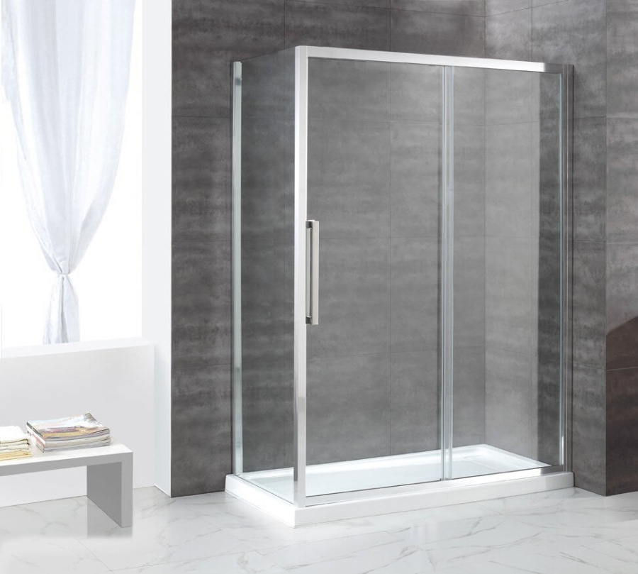 Душевой уголок Cezares Lux Soft LUX-SOFT-W-AH-1-150/100-C-Cr-IV 150x100 профиль хром, прозрачное стекло Душевой уголок Cezares Lux Soft LUX-SOFT-W-AH-1-150/100-C-Cr-IV 150x100 профиль хром, прозрачное стекло