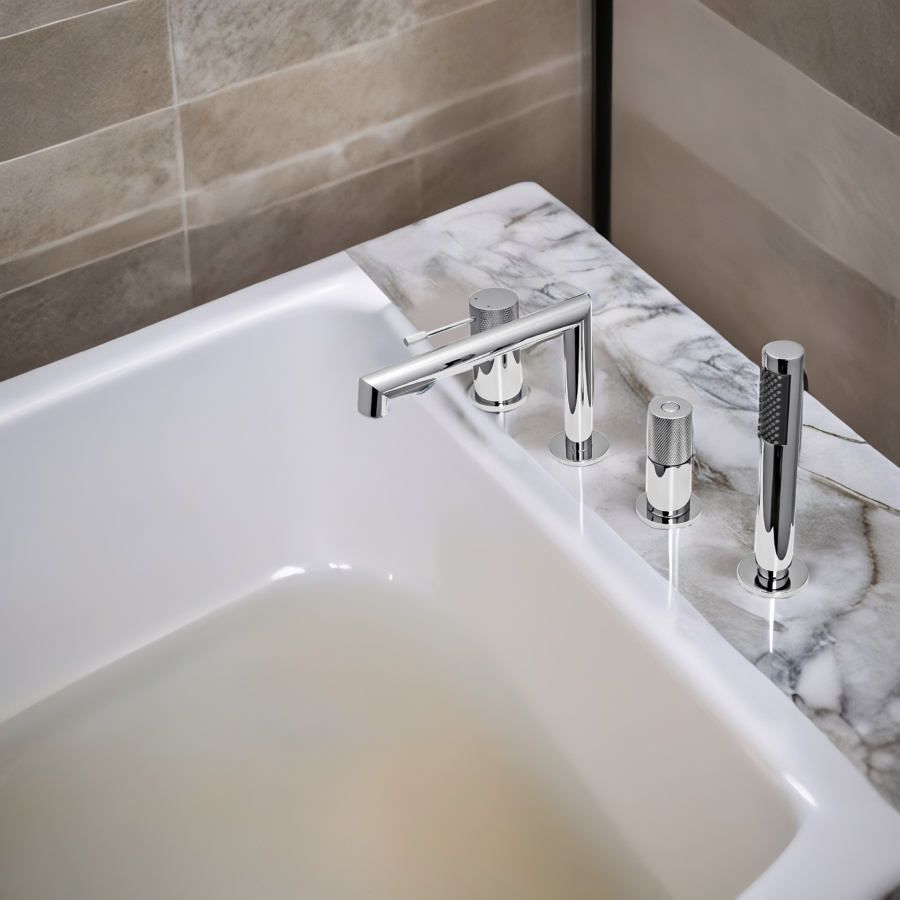 Смеситель на борт ванны AVS Seeme хром Смеситель на борт ванны AVS Seeme хром