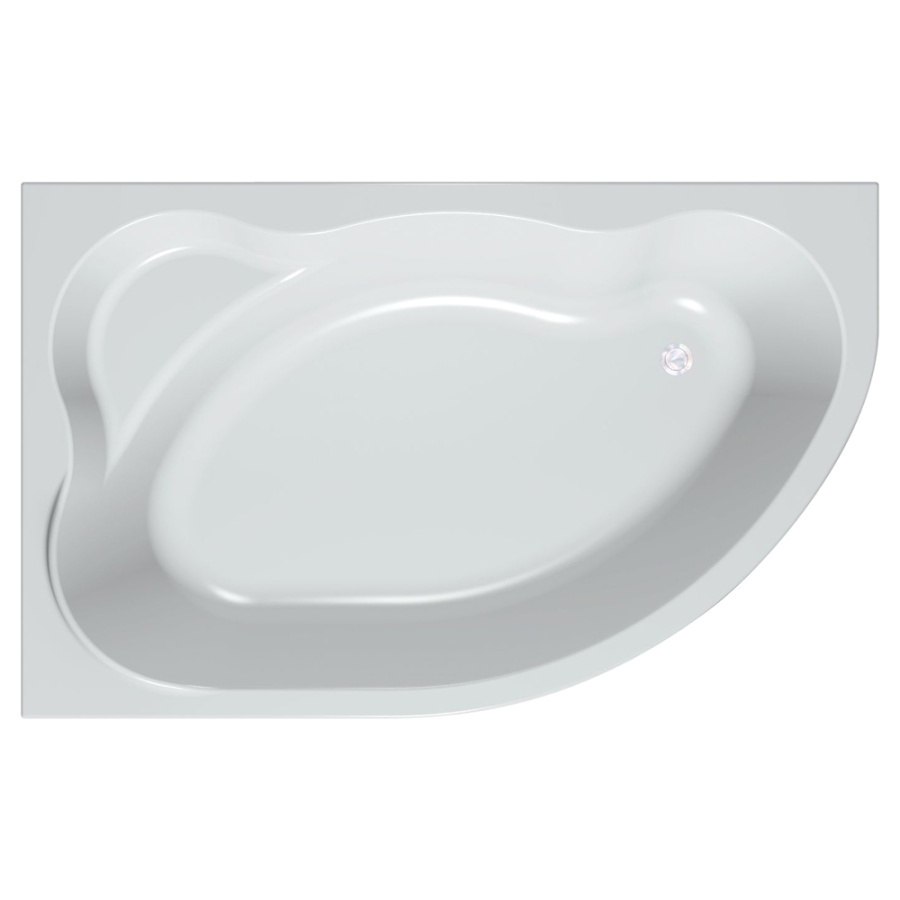 Акриловая ванна Kolpa-San Amadis 160х100 R белая, с каркасом