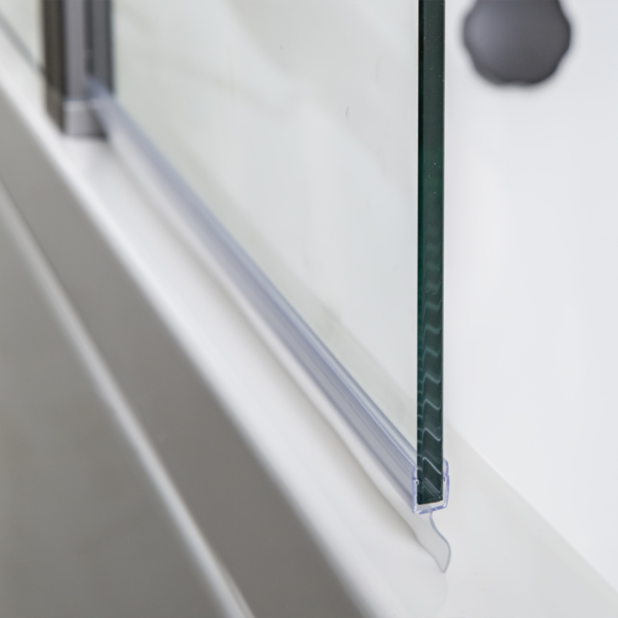 Шторка на ванну AVS Асти Дуо 100 см левая профиль оружейная сталь, прозрачное стекло Шторка на ванну AVS Асти Дуо 100 см левая профиль оружейная сталь, прозрачное стекло