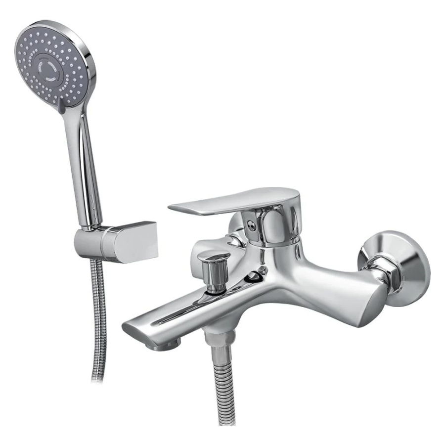 Смеситель для ванны с душем Maxonor Stability MN3273 хром Смеситель для ванны с душем Maxonor Stability MN3273 хром