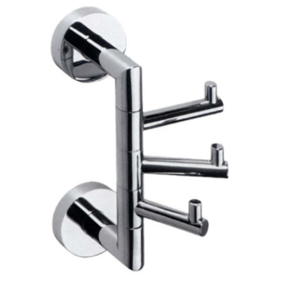 Крючок тройной поворотный Omega Bemeta 104206072 Крючок тройной поворотный Omega Bemeta 104206072