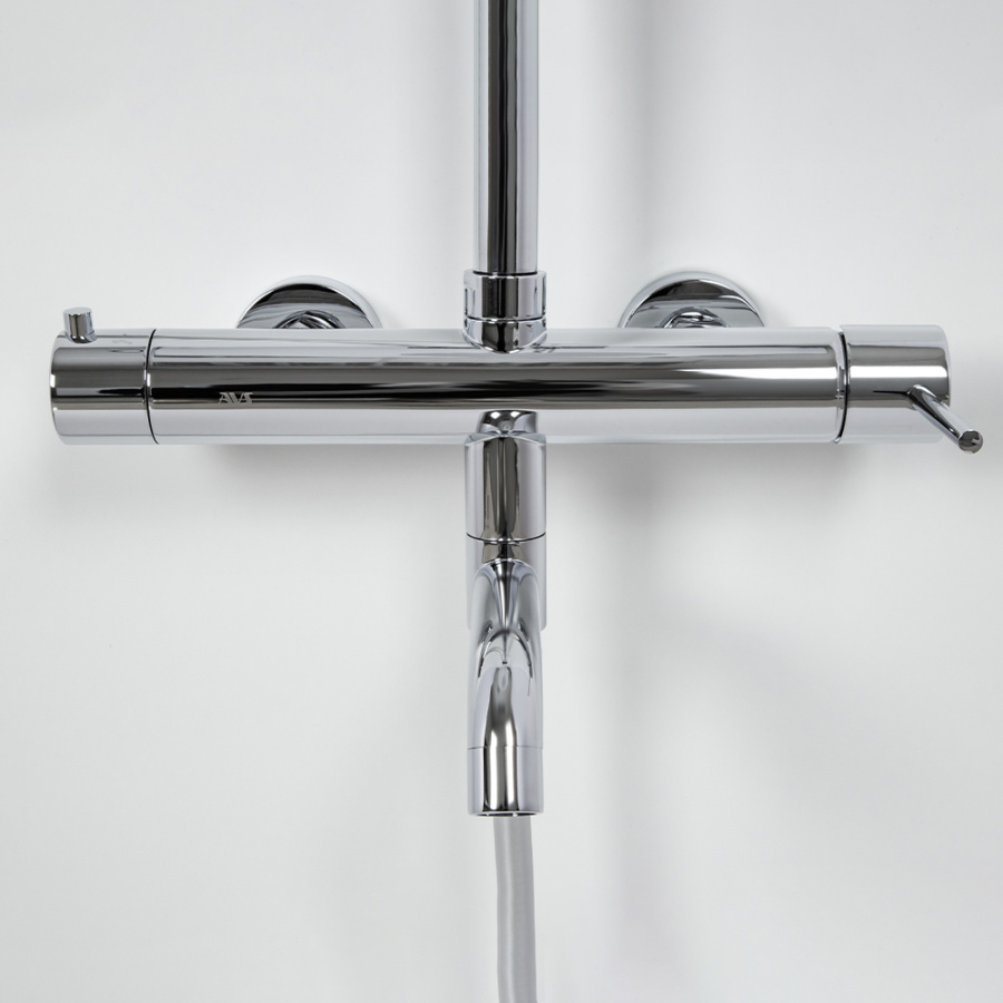 Душевая стойка AVS Slimmer хром Душевая стойка AVS Slimmer хром