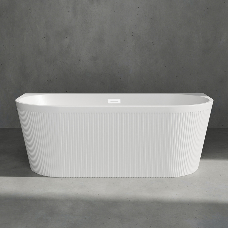 Акриловая ванна AVS Антея 170x80 белая рифленая, с донным клапаном