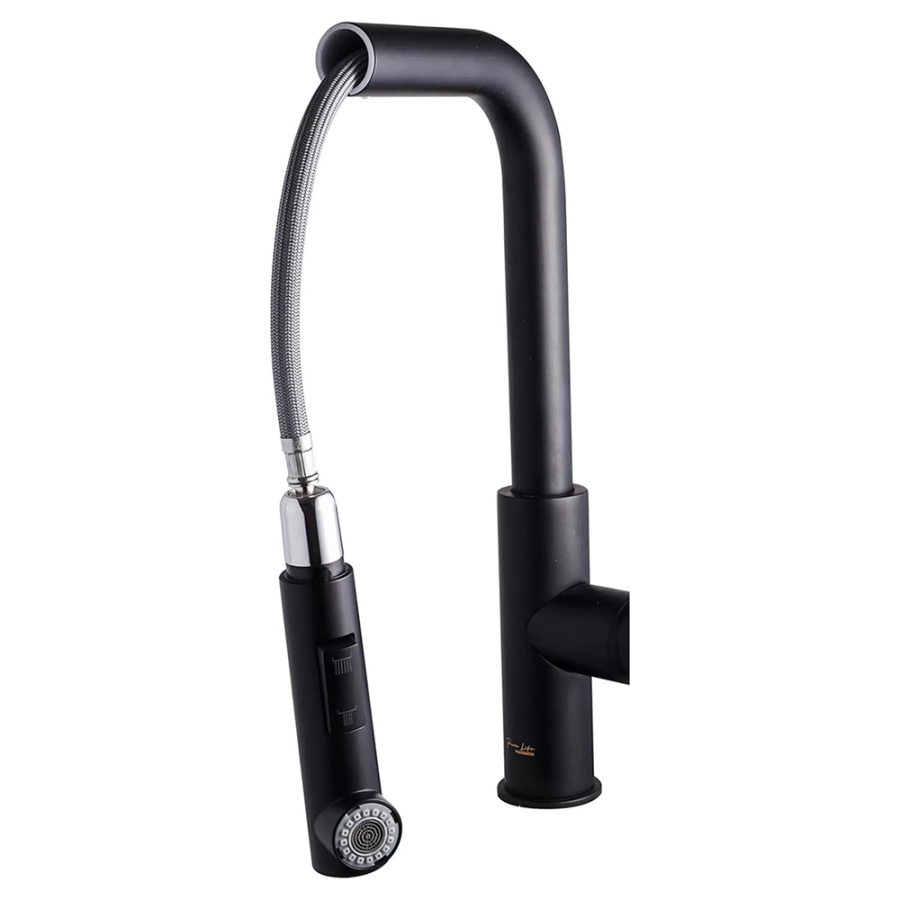 Смеситель для кухни Maxonor Pure Life Superior PL4287-7 черный матовый Смеситель для кухни Maxonor Pure Life Superior PL4287-7 черный матовый