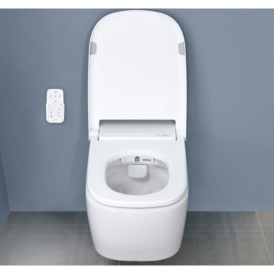 Унитаз подвесной VitrA V-care Comfort 5674B003-6104(6194) интеллектуальный Унитаз подвесной VitrA V-care Comfort 5674B003-6104(6194) интеллектуальный