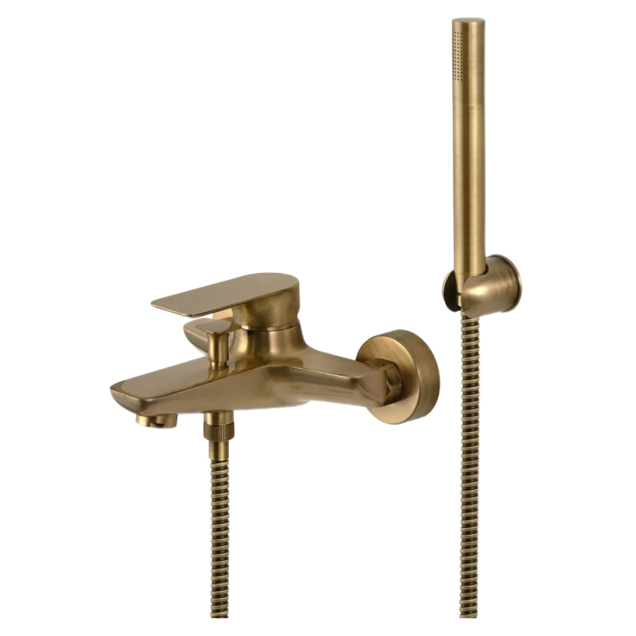 Смеситель для ванны с душем Remer Infinity I02VO бронза