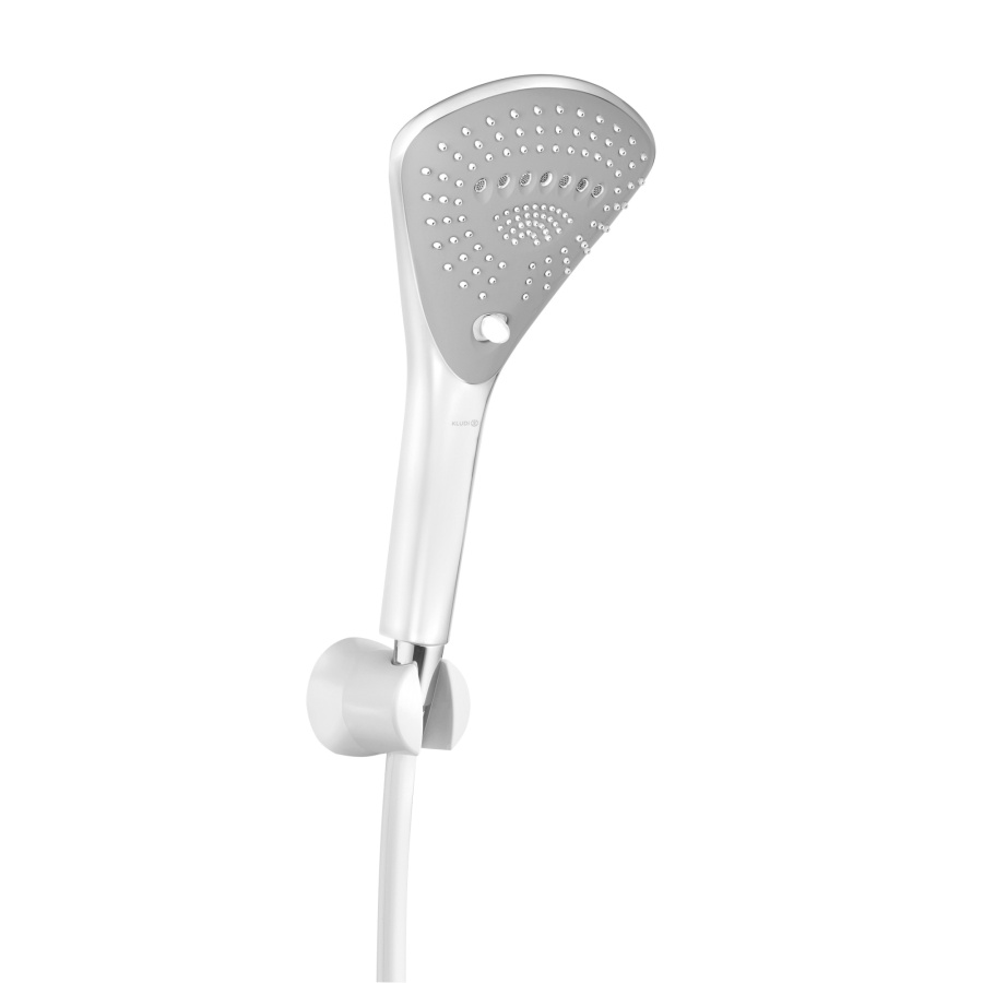 KLUDI FIZZ Душевой гарнитур для ванны 3S, белый/хром 6775091-00 KLUDI FIZZ Душевой гарнитур для ванны 3S, белый/хром 6775091-00