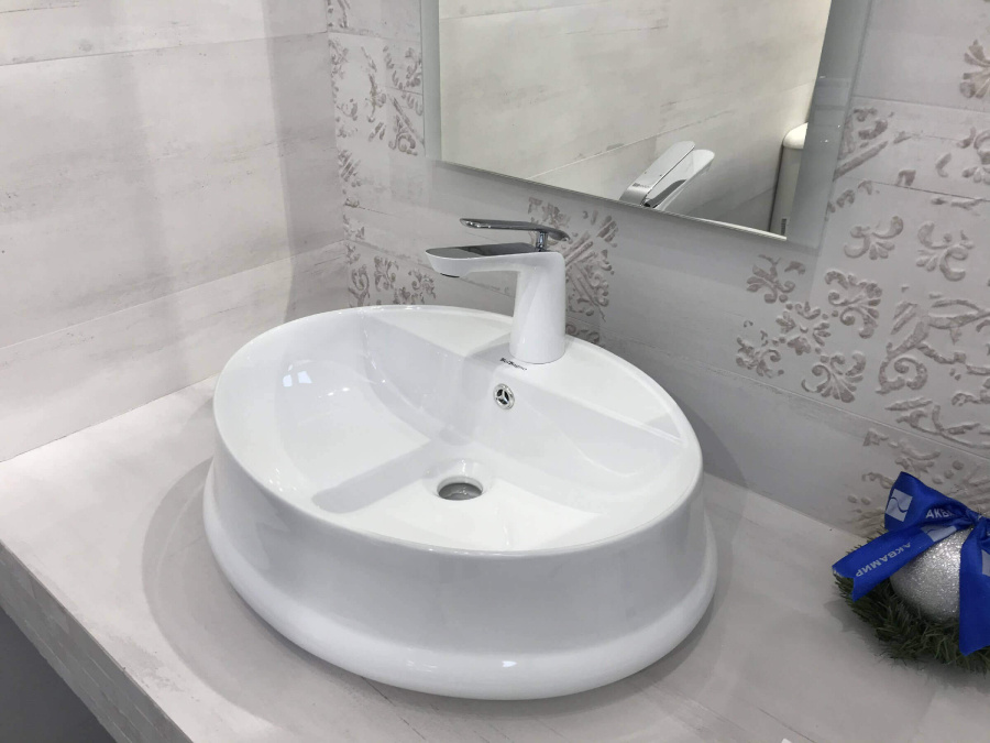 Смеситель для раковины Lemark Melange LM4906CW белый