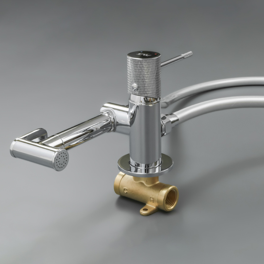 Гигиенический душ со смесителем AVS Seeme хром