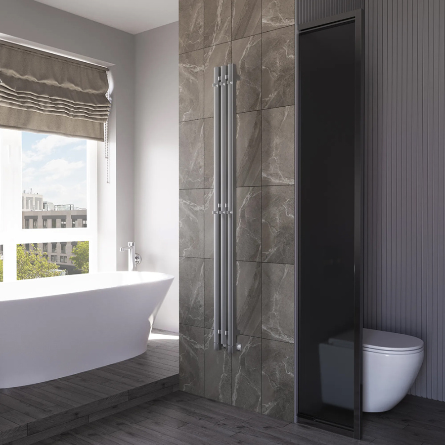 Полотенцесушитель водяной Grota Corsa 13x150 см хром