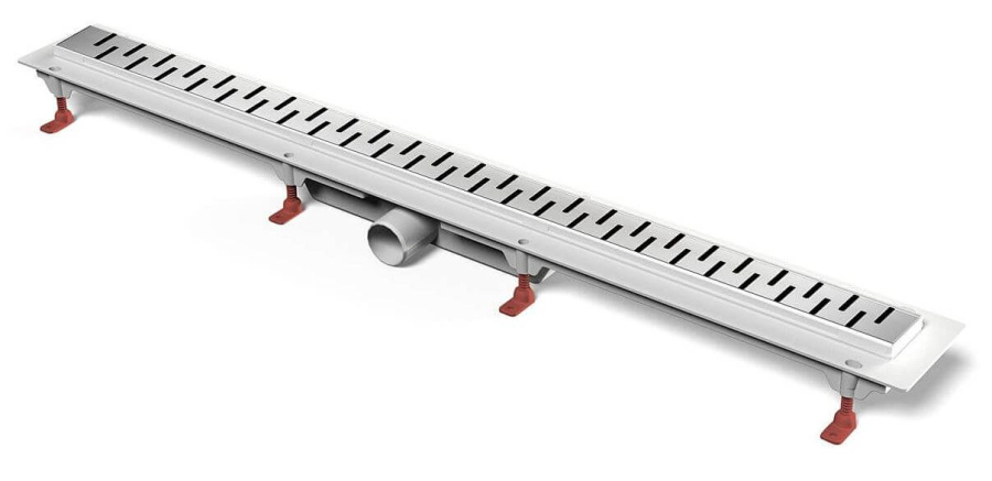 CH 950/50 M Линейный пласт/желоб 950 бок/слив D50 с сеточками MEDIUM MCH