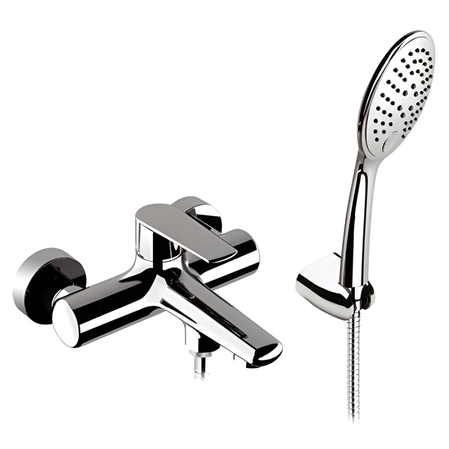 Смеситель для ванны с душем Remer Vanity V02 хром