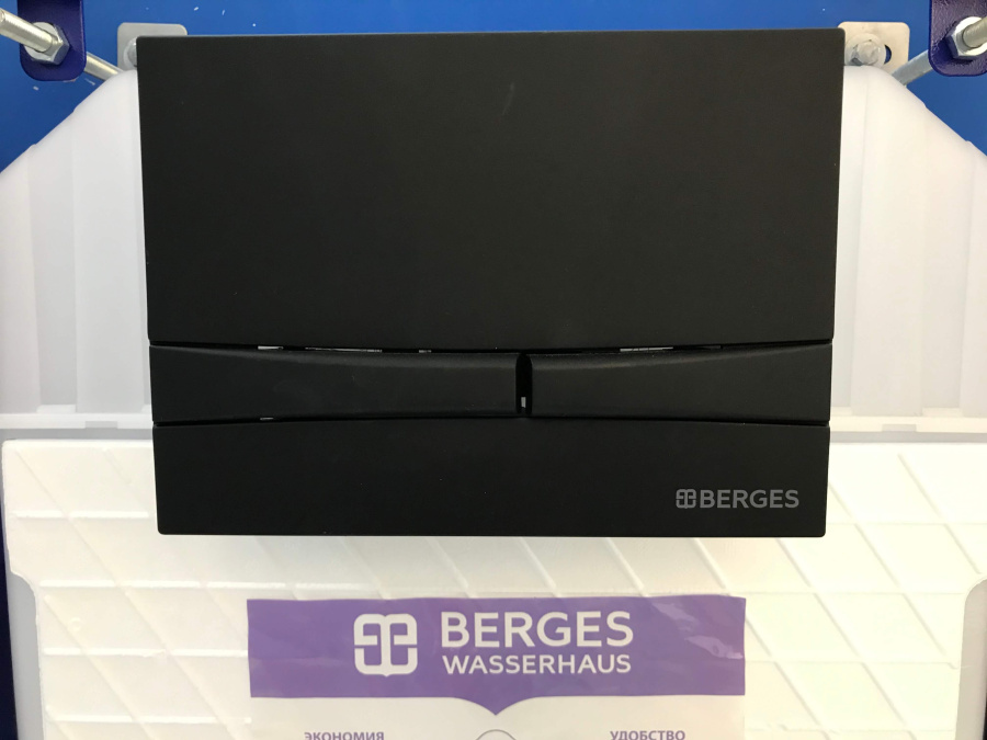 Кнопка смыва Frame F5 Berges 040055 Кнопка смыва Frame F5 Berges 040055