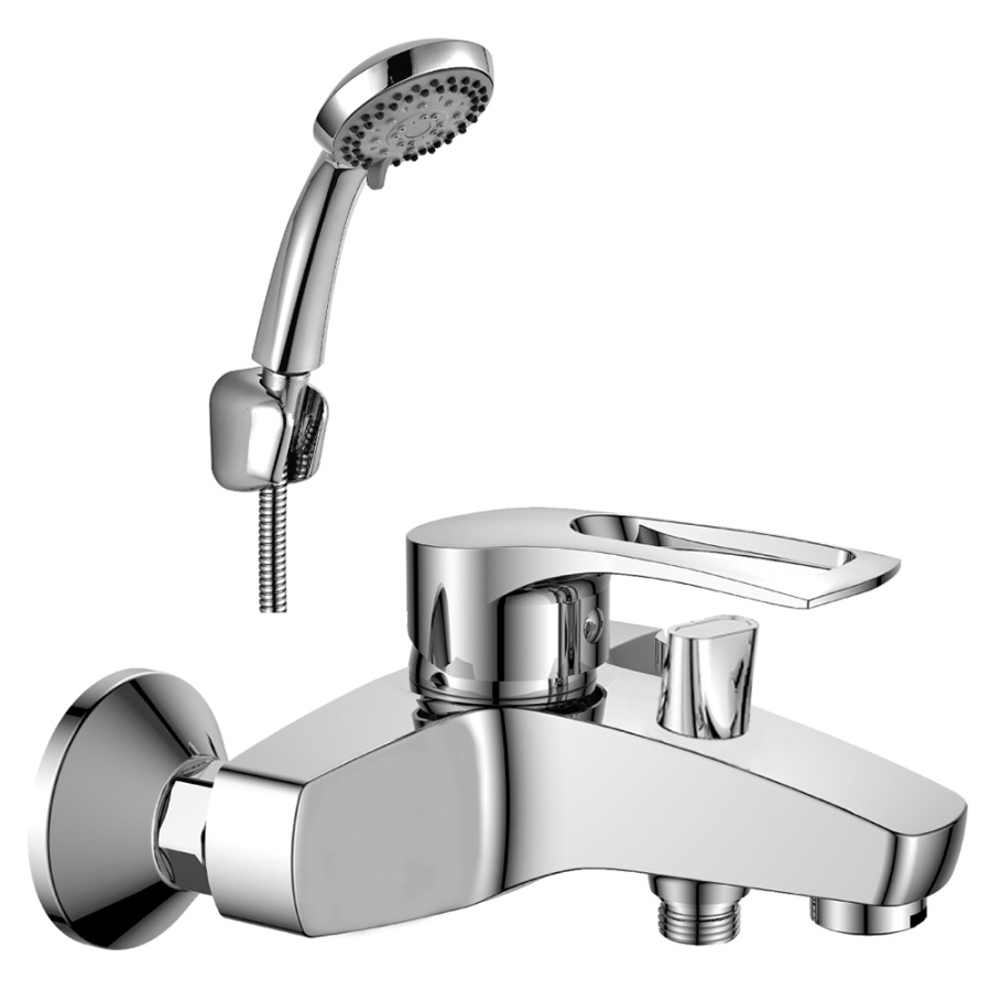 Смеситель для ванны с душем Rossinka T40-31 хром