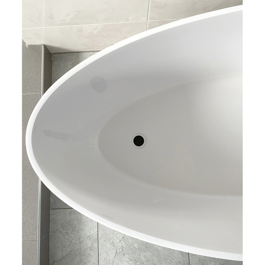 Ванна из искусственного камня Aqua de Marco Calipso 170x80 белая Ванна из искусственного камня Aqua de Marco Calipso 170x80 белая
