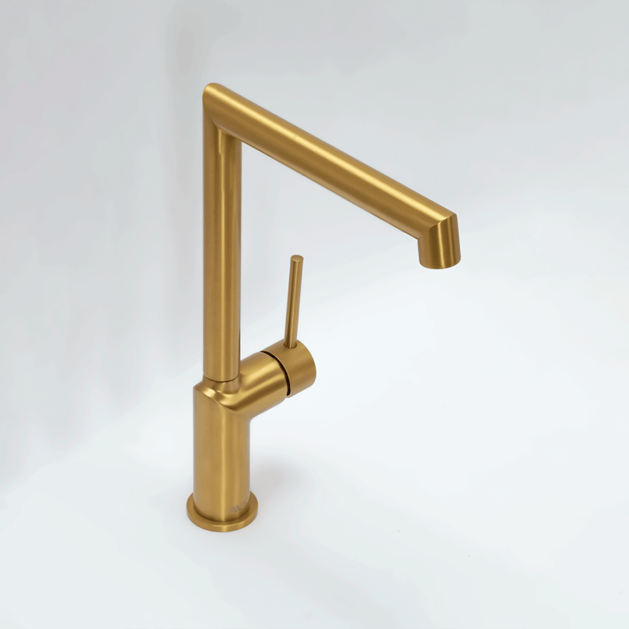 Смеситель для кухни AVS Pulse брашированное золото