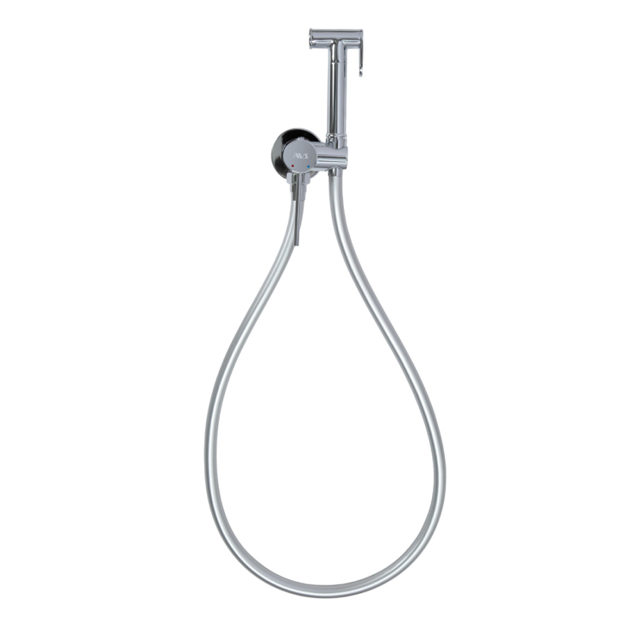 Гигиенический душ со смесителем AVS Slimmer хром