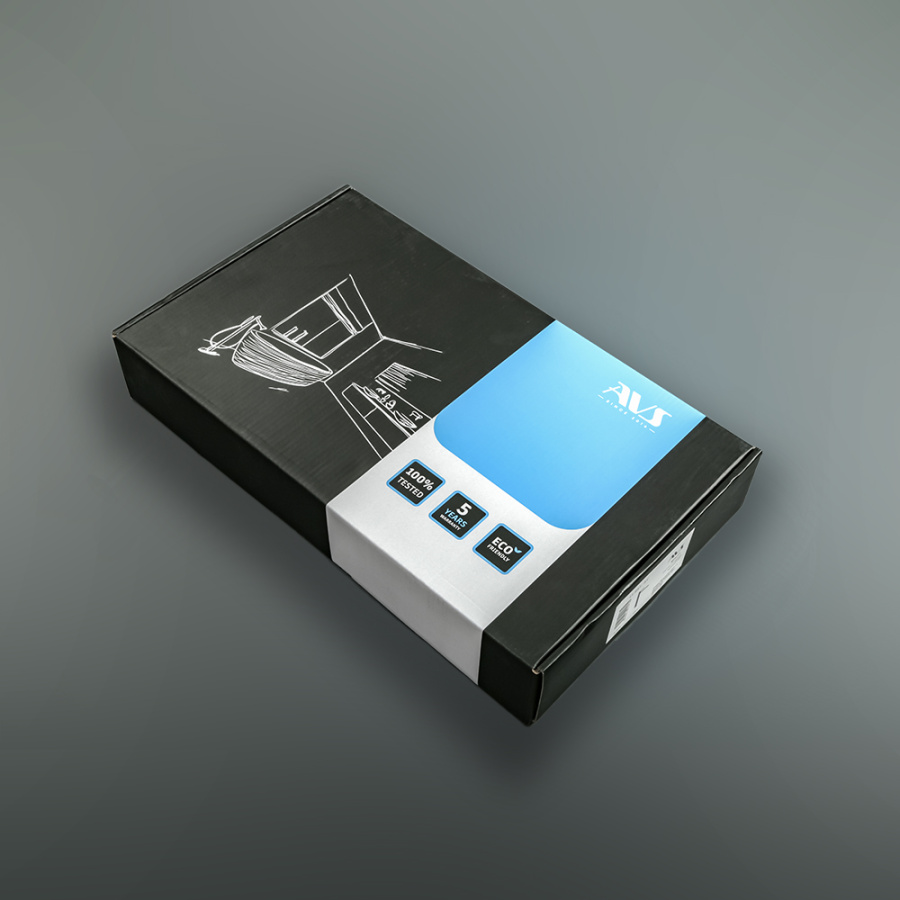 Смеситель для раковины AVS Beauty высокий, оружейная сталь Смеситель для раковины AVS Beauty высокий, оружейная сталь