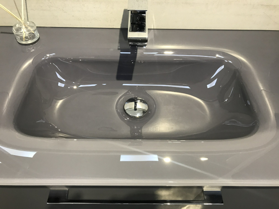 Раковина стеклянная 1200 Графит Accord Caprigo OW15-2215-R810 Раковина стеклянная 1200 Графит Accord Caprigo OW15-2215-R810