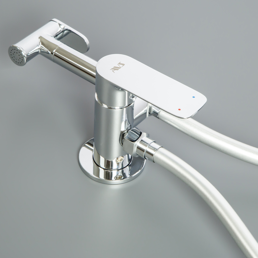 Гигиенический душ со смесителем AVS Basic хром Гигиенический душ со смесителем AVS Basic хром