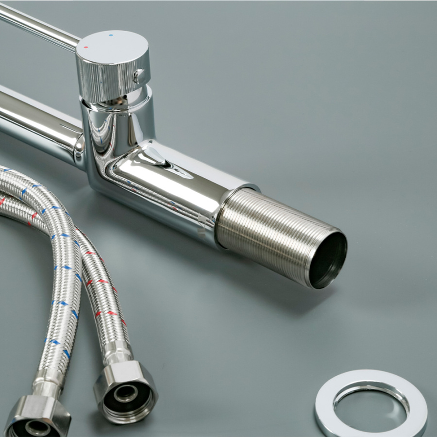 Смеситель для кухни AVS Pulse хром