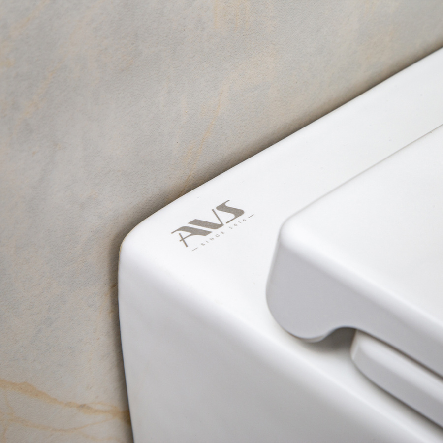 Унитаз подвесной AVS Метрополь безободковый, белый Унитаз подвесной AVS Метрополь безободковый, белый