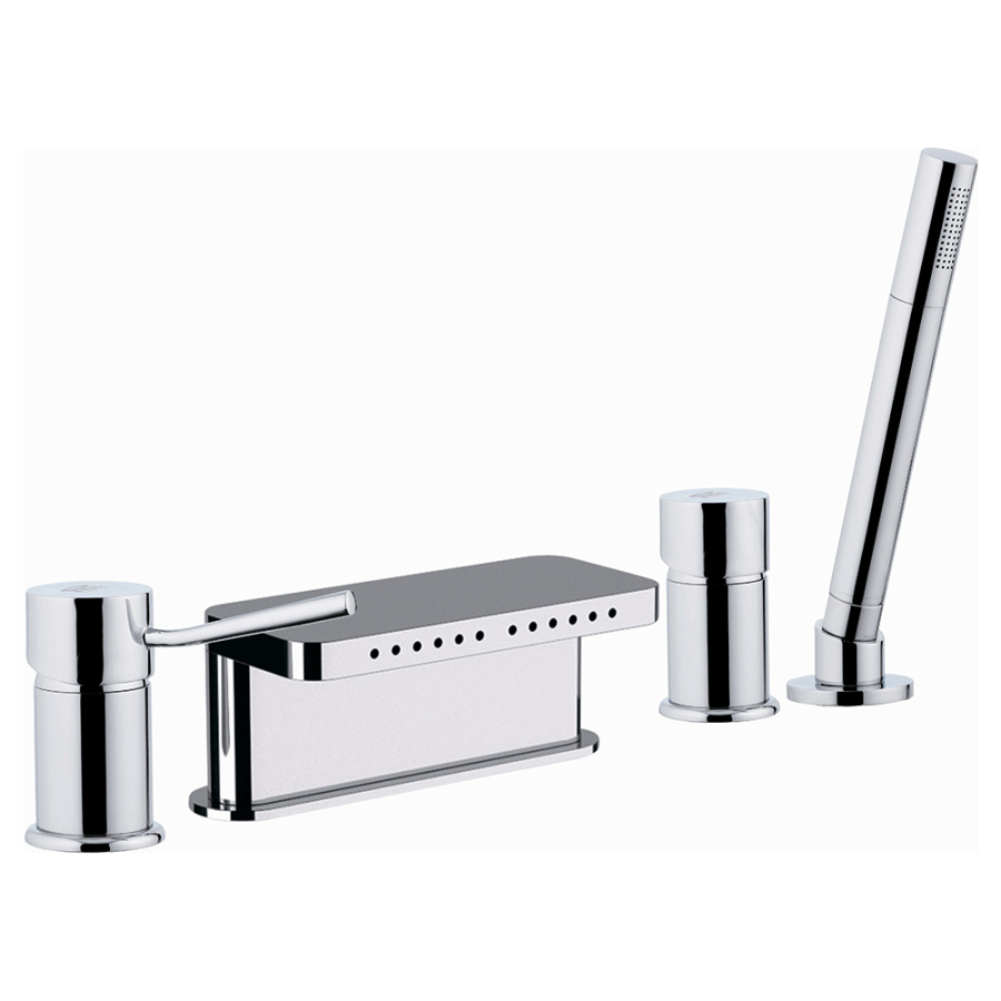 Смеситель на борт ванны Remer Minimal N06317MM хром Смеситель на борт ванны Remer Minimal N06317MM хром