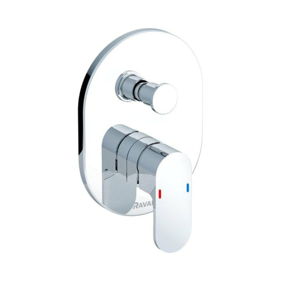 Смеситель для ванны и душа Ravak Chrome CR 065.00 X070056 хром