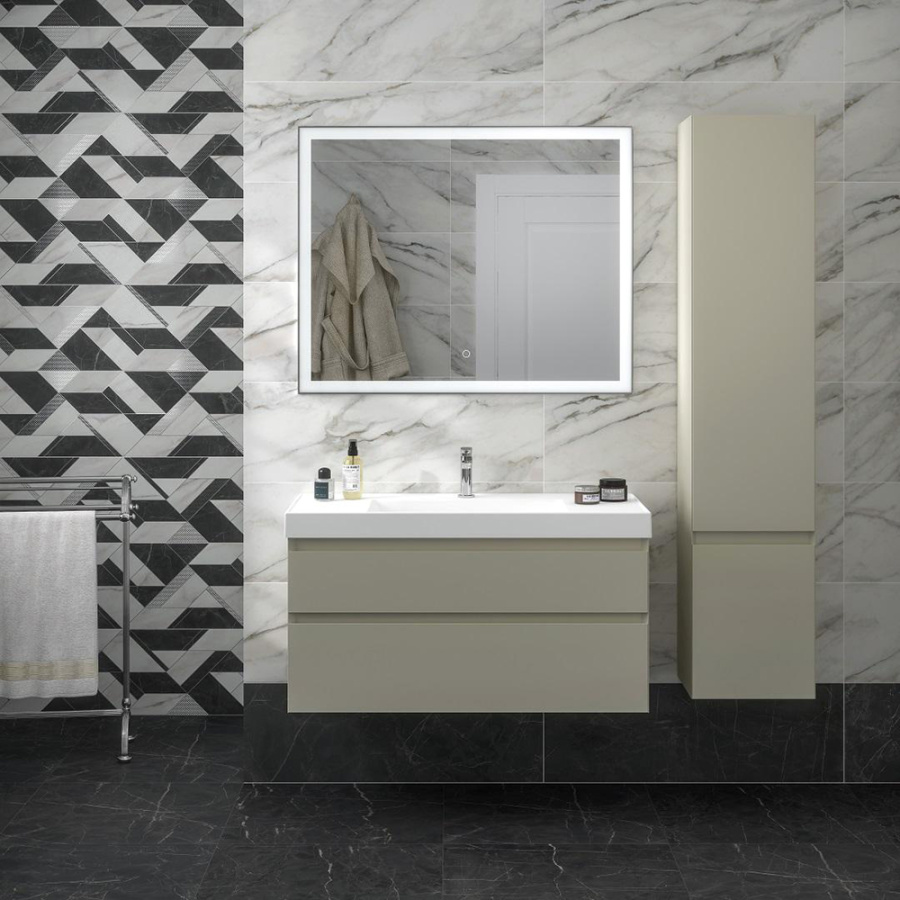 Раковина Kerama Marazzi Cubo 101x48 белая