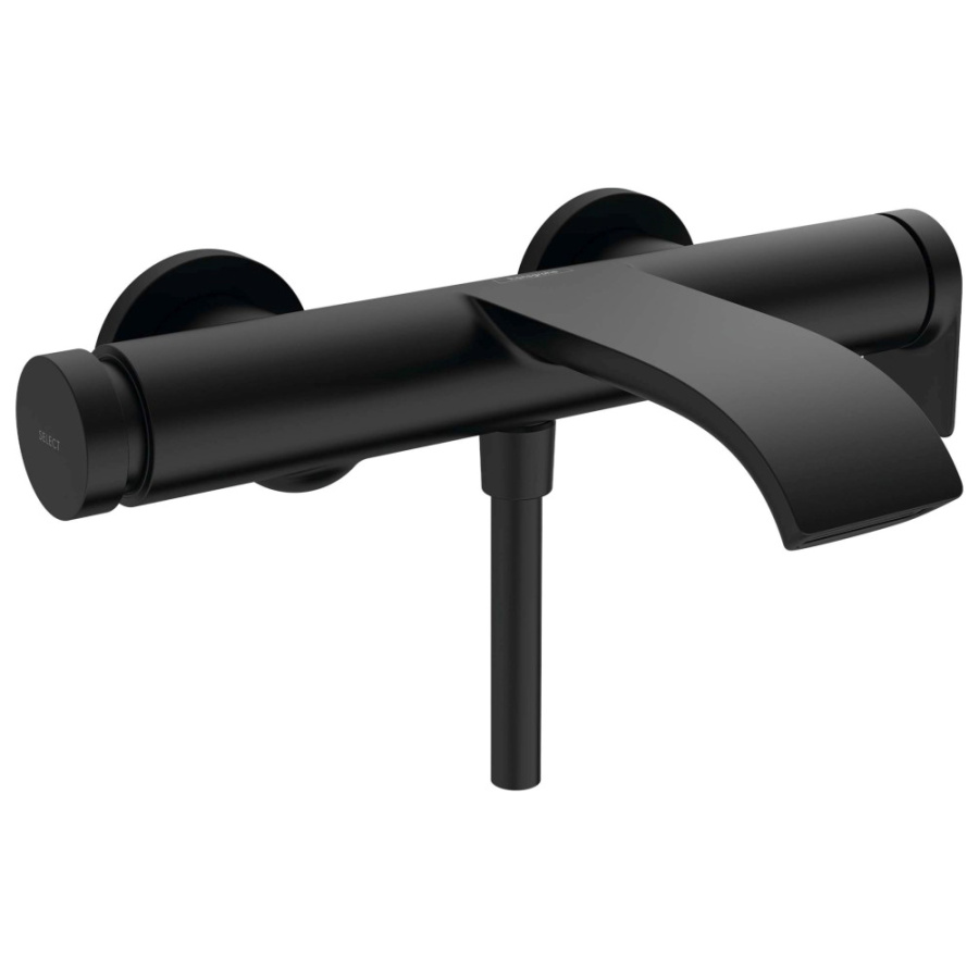 Смеситель для ванны и душа Hansgrohe Vivenis 75420670 черный матовый