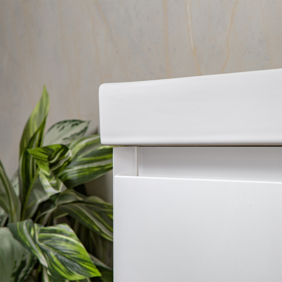 Тумба с раковиной AVS Гармония 80 белая (раковина 02 белая глянцевая) Тумба с раковиной AVS Гармония 80 белая (раковина 02 белая глянцевая)