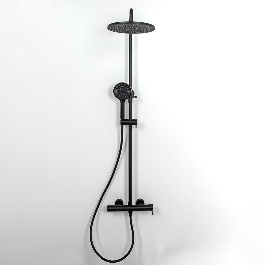 Душевая стойка AVS Slimmer 811-151-MB черный матовый Душевая стойка AVS Slimmer 811-151-MB черный матовый