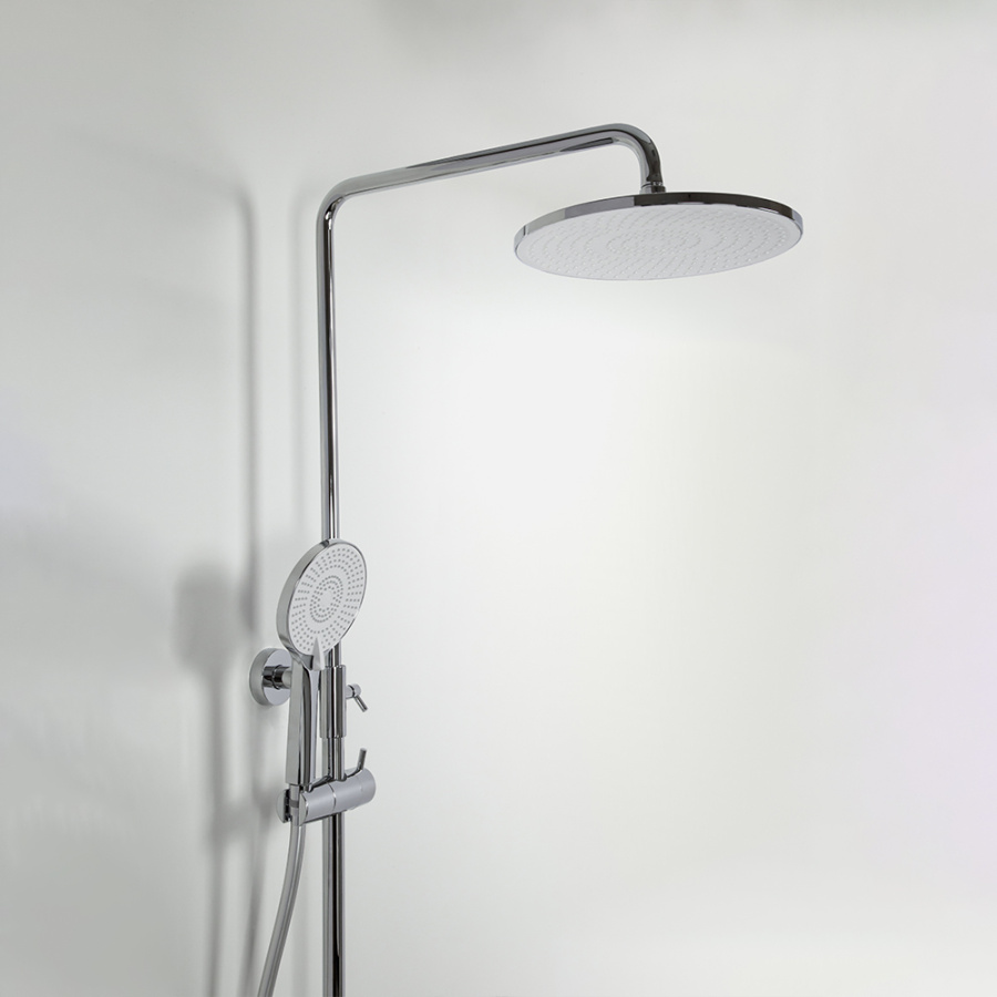 Душевая стойка с изливом AVS Elegant хром Душевая стойка с изливом AVS Elegant хром