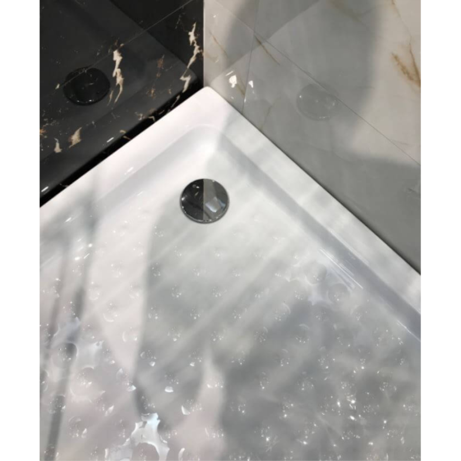 Поддон для душа Cezares Tray 100x100 белый, четверть круга, акрил, с сифоном Поддон для душа Cezares Tray 100x100 белый, четверть круга, акрил, с сифоном