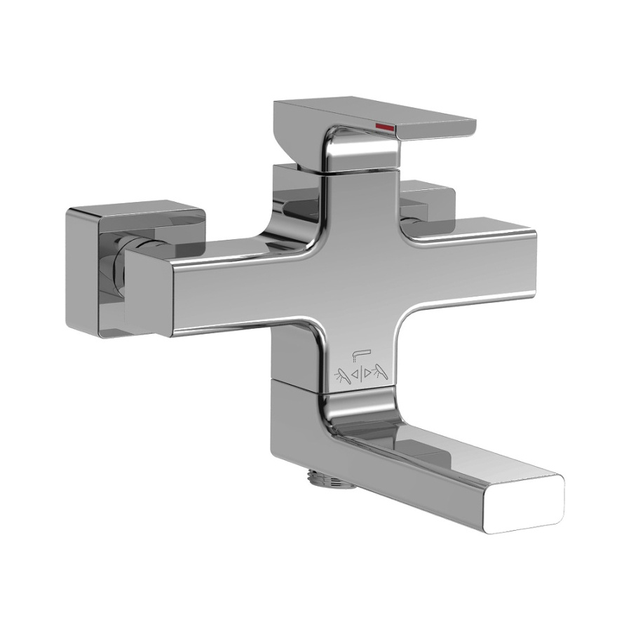 Смеситель для ванны и душа Jacob Delafon Strayt E45370-CP хром