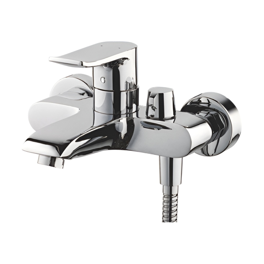 Смеситель для ванны и душа Accoona H12 A6312 хром Смеситель для ванны и душа Accoona H12 A6312 хром