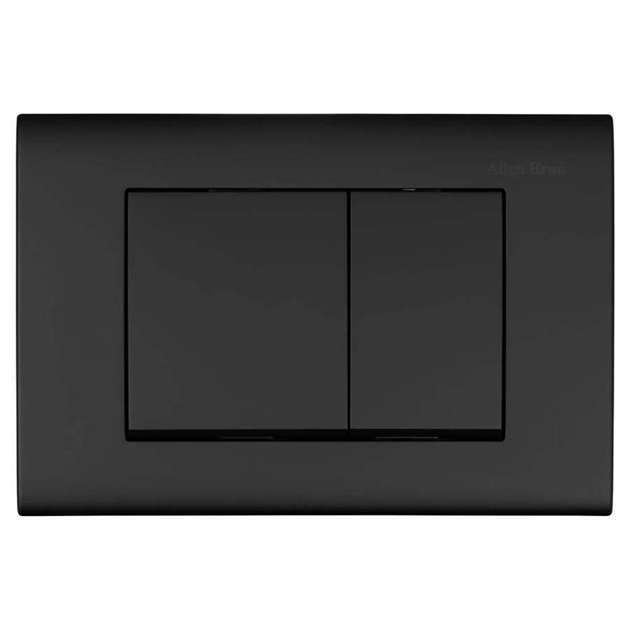 Клавиша смыва инсталяции для унитаза пневматическая черный матовый Liberty Allen Brau 9.20002.31