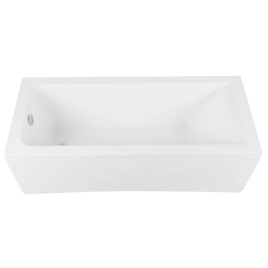 Акриловая ванна Aquanet Bright 165x70 белая c каркасом и экраном Акриловая ванна Aquanet Bright 165x70 белая c каркасом и экраном
