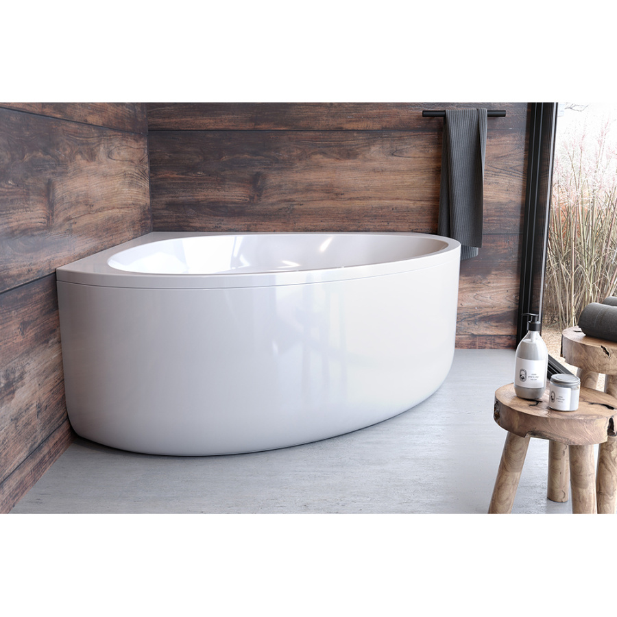 Акриловая ванна Kolpa-San Dolores 140x140 белая, с каркасом