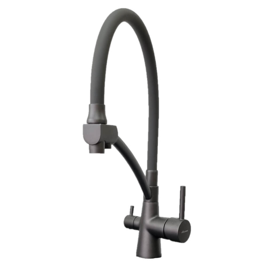 Смеситель для кухни Accoona A5179TT-13 графит